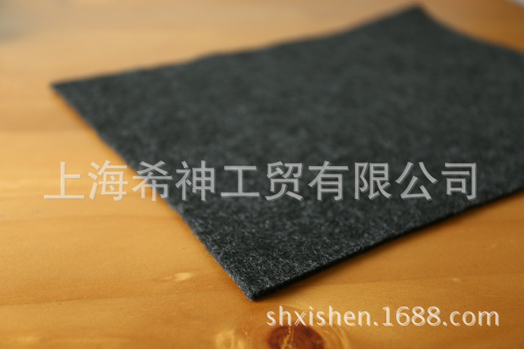 深灰無紡布毛氈
