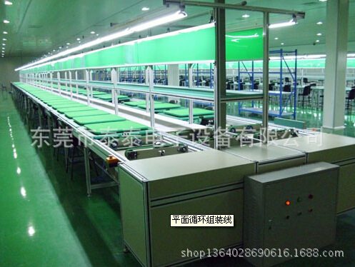 平面循環組裝線