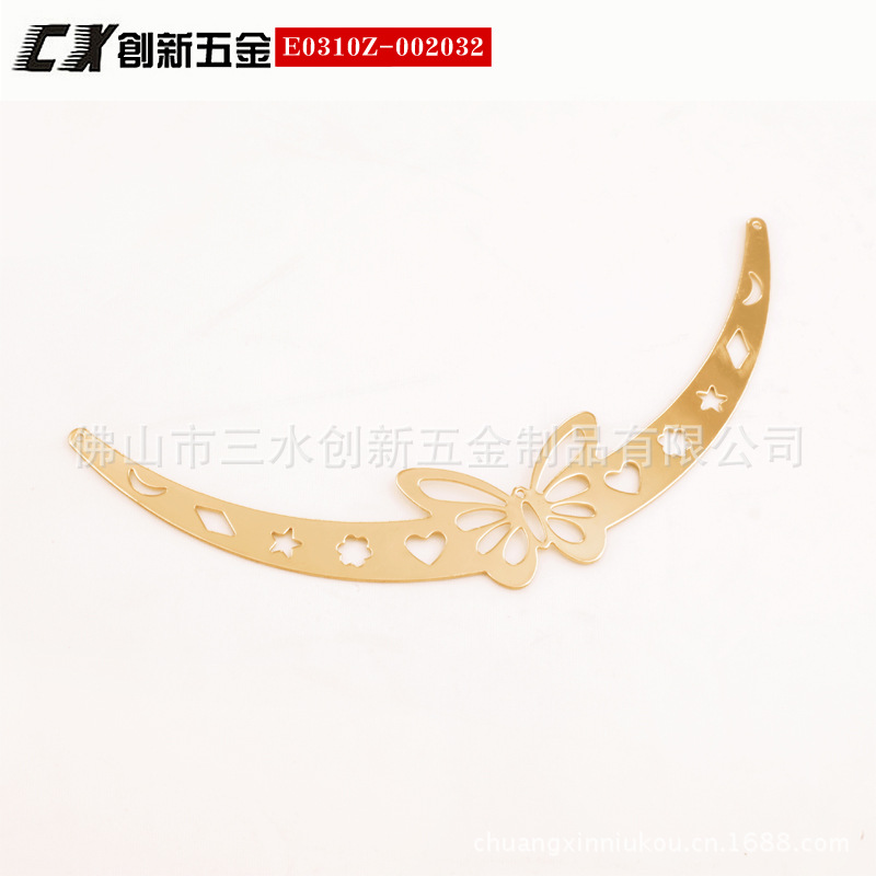 鏤空蝴蝶結亮片裝飾片